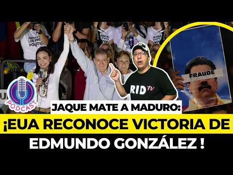 GOLPAZO a MADURO: ¡EEUU RECONOCE a EDMUNDO GONZÁLEZ como GANADOR de las ELECCIONES de VENEZUELA!