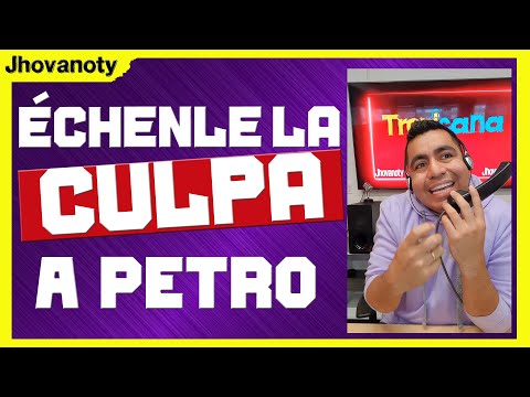 La culpa es de Petro - Gustavo Petro en la voz de Jhovanoty