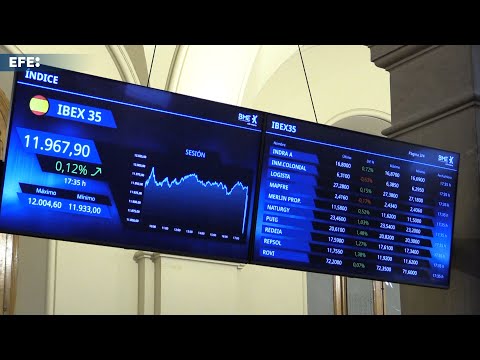 El Ibex 35 suma un 0,12 % y se queda a las puertas de los 12.000 puntos