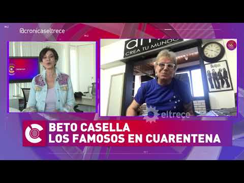Beto Casella contó cómo vive la #Cuarentena
