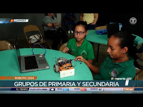 Batalla de creatividad en torneo de robótica en David