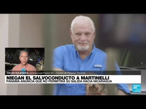 Informe desde Ciudad de Panamá: denegado salvoconducto para que Martinelli viaje a Nicaragua