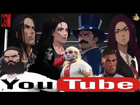 YOUTUBE TV [Modo Universo T4] *Personajes originales* (CGW) - WWE 2K24