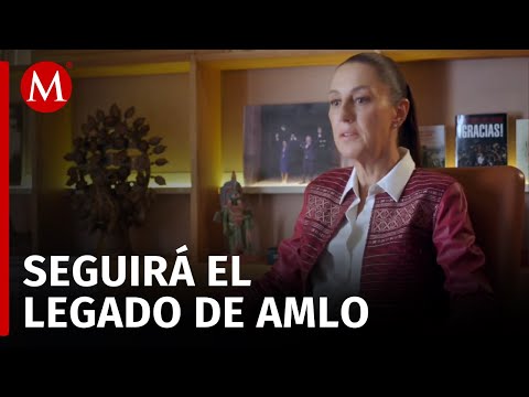 Claudia Sheinbaum asegura que el segundo piso de la 4T se basará en el legado de AMLO