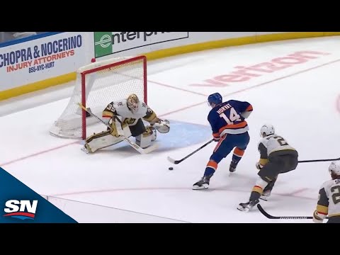 Islanders Horvat Goes Five-Hole For Slick Goal Past Samsonov