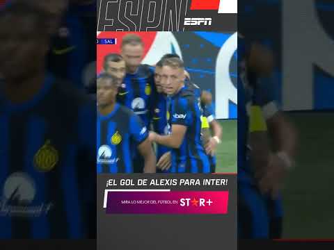 ¡EL GOL DE ALEXIS SÁNCHEZ para que Inter se ponga 1-0 ante Salzburgo! | #Shorts
