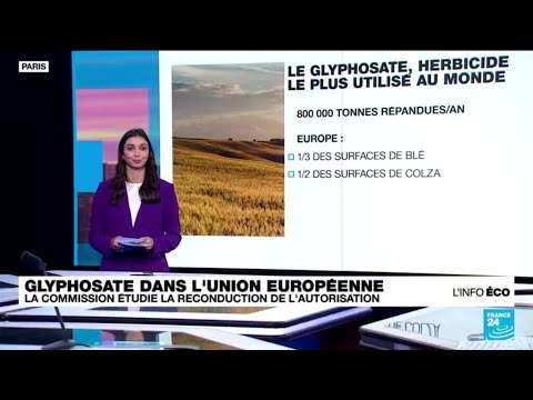 Autorisation du glyphosate : journée de vote cruciale à la Commission européenne • FRANCE 24