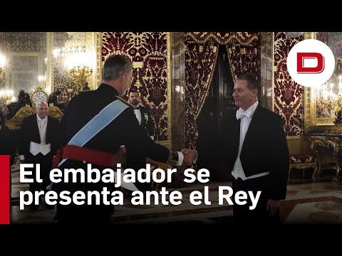 El embajador de México se presenta ante el Rey tras los roces con López Obrador