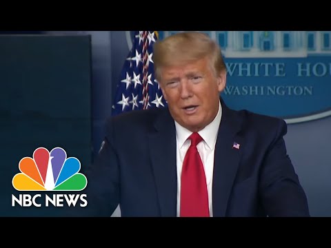 Trump Responds To Sanders Dropping Out, Shades Obama For Not Supporting Biden | NBC News NOW