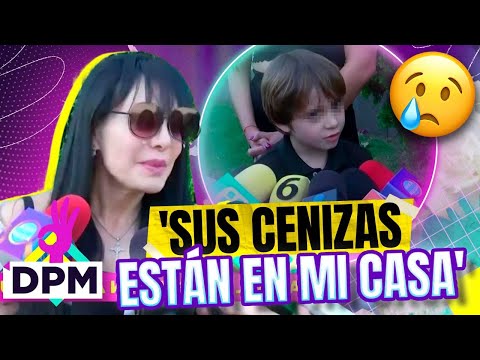 En vivo: Maribel Guardia con su nieto en la MISA por 1er Aniversario Luctuoso de Julián Figueroa