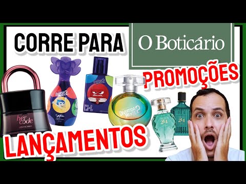 CORRE para O BOTICÁRIO (Muitos LANÇAMENTOS MARAVILHOSOS Finalmente CHEGOU)