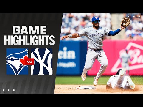 Blue Jays vs. Yankees Game Highlights (8/3/24) | MLB Highlights