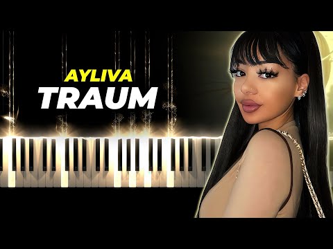 AYLIVA - Traum piano karaoke instrumental cover