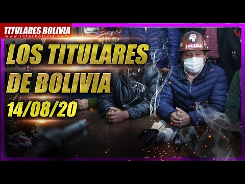 ?? LOS TITULARES DE BOLIVIA 14 DE AGOSTO 2020 [ NOTICIAS DE BOLIVIA ] ? Edición sólo música