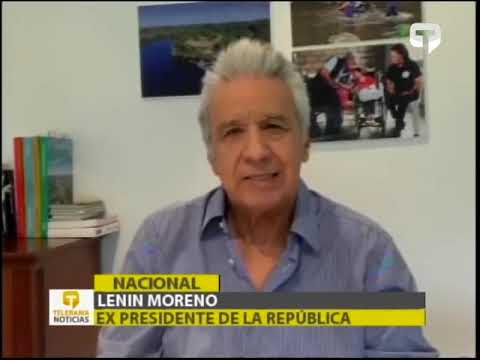 Ex presidente Lenín Moreno asegura que Luisa González no ganará las elecciones del 15 de Octubre