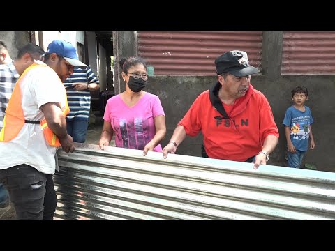 Managua: brindan respuesta oportuna a familias afectadas por lluvias