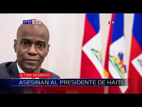 Asesinan al presidente  de Haití