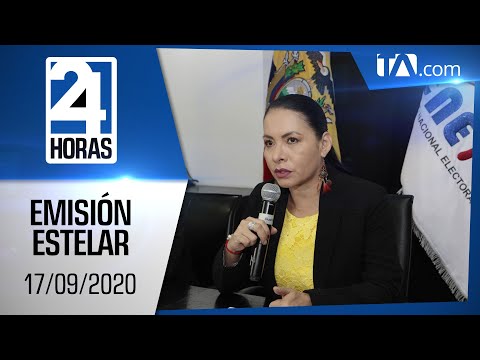 Noticias Ecuador: Noticiero 24 Horas, 17/09/2020 (Emisión Estelar)