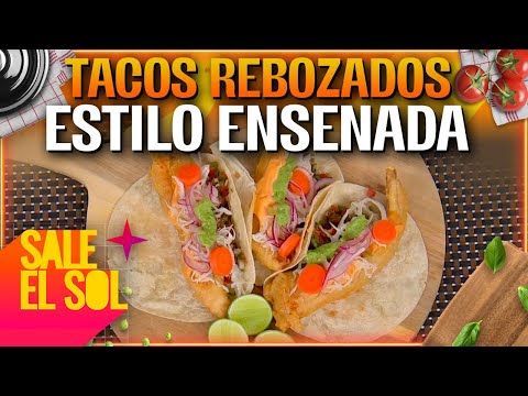 Receta tacos rebozados estilos ensenada con la chef Ingrid Ramos y Mauricio Islas | Sale el Sol