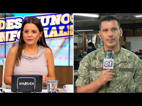Ejército uruguayo trabaja en la confección de tapabocas