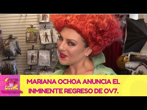 Mariana Ochoa anuncia el inminente regreso de OV7.| 14 de octubre de 2021 | Ventaneando