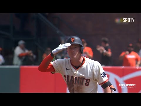 [MLB] 워싱턴 vs 샌프란시스코 피츠제럴드 주요장면 (04.11)