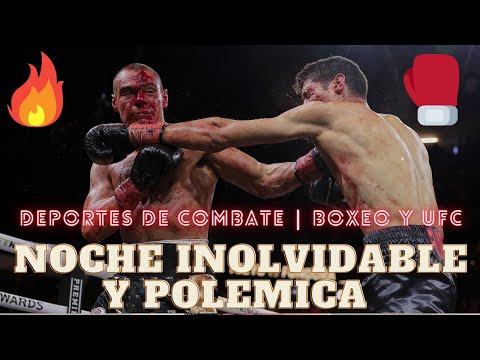 BOXEO Y UFC: SANGRE, SUDOR Y LAGRIMAS