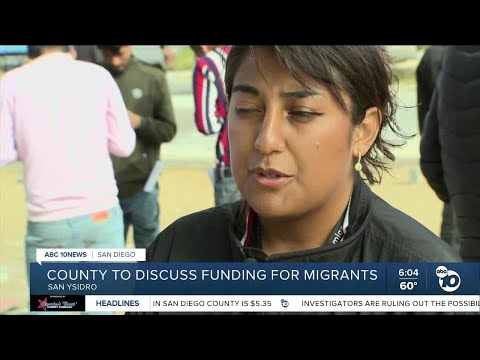 Influx of migrants arrive in San Diego