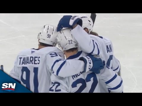 Maple Leafs John Tavares Wires In Rebound Goal For 1100th Career Point