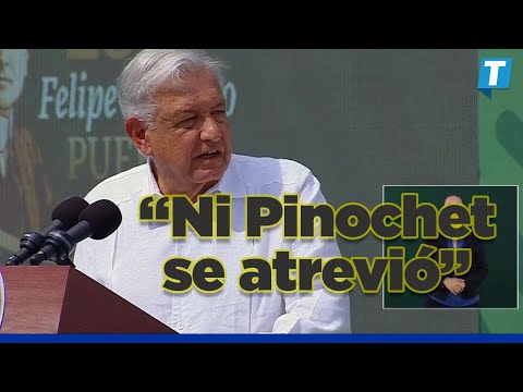 “Ni siquiera Pinochet se atrevió”: AMLO sobre irrupción en embajada