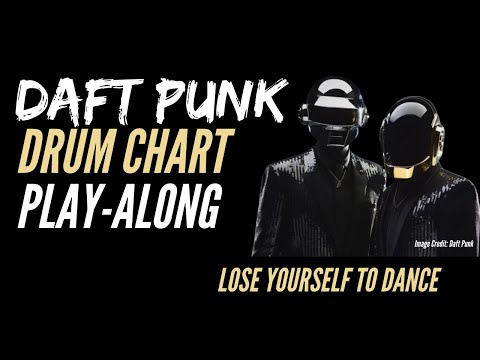 Daft Punk - Lose Yourself to Dance - Drum Chart/Transcription Play-along
