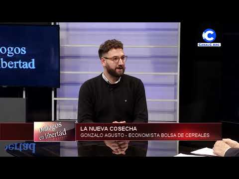 Gonzalo Agusto, economista de la Bolsa de Cereales en Diálogos en Libertad