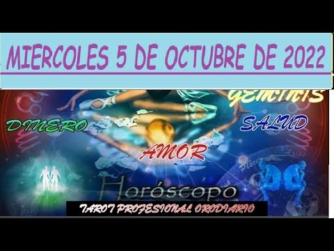 Horóscopo De Hoy ? Géminis ? Miercoles 5 de Octubre De 2022 #horoscope + gémini today Orodiario