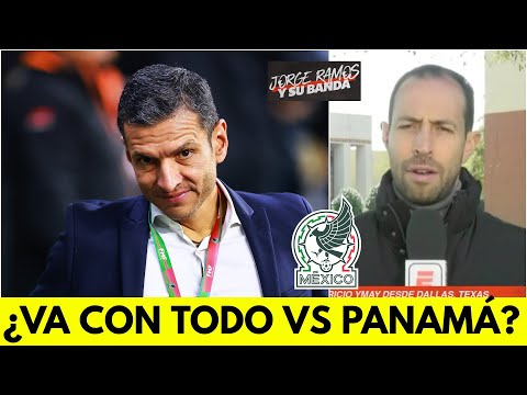 ASÍ JUGARÁ MÉXICO vs PANAMÁ. Mauricio Ymay trae EL PLAN del JIMMY LOZANO | Jorge Ramos y Su Banda