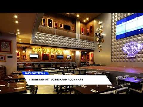 Cierre definitivo de Hard Rock Cafe Managua, por falta de pago en Galería Santo Domingo