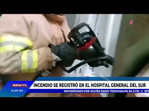 Incendio en Hospital General del Sur genera daños