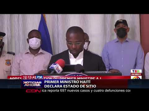 Primer ministro de Haití declara estado de sitio