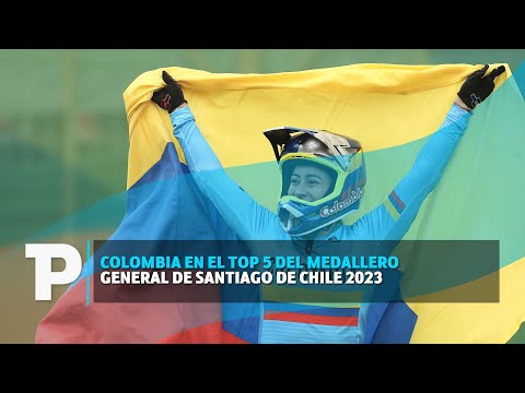 Colombia en el top 5 del medallero general de Santiago de Chile 2023 |24.10.2023| TPNoticias