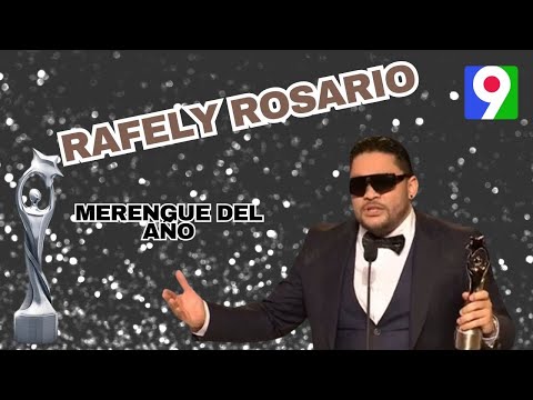 Rafely Rosario celebra premio Merengue del Año | Premios Soberano 2024