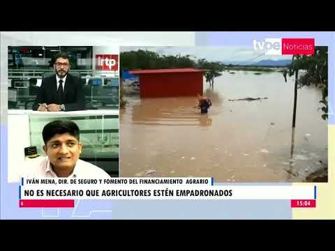 Noticias Tarde | Iván Mena, director de seguro y fomento de financiamiento agrario - 16/03/2023