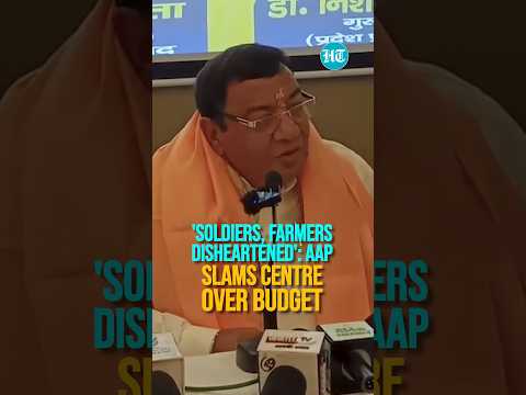 'Soldiers, Farmers Disheartened': AAP Slams Centre Over Budget 2023-24 | Watch