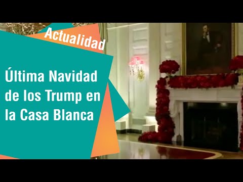 ültima Navidad de Melania Trump en la Casa Blanca | Actualidad