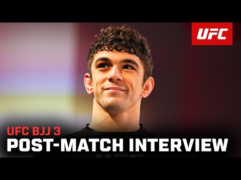 Mikey Musumeci Post-Match Interview | UFC BJJ 3