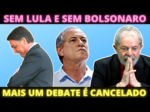 Sem Lula e Bolsonaro, 1º debate em pool é cancelado