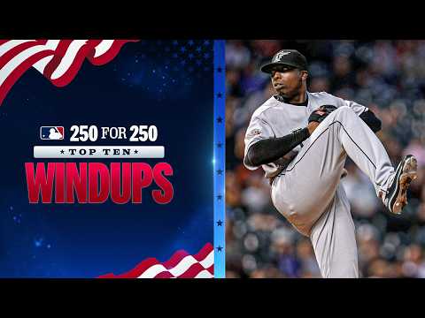 야구 역사상 가장 상징적인 10대 ‘윈드업’ 장면! | MLB 250 For 250