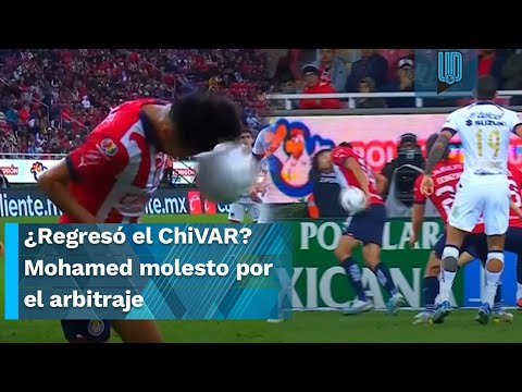 ¿Regresó el ChiVAR?  Pumas pedía mano de Ricardo Marín y no marcaron penalti