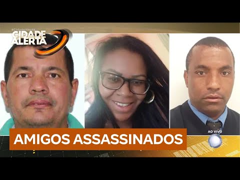 Casal de amigos assassinado no meio da rua é enterrado sob forte emoção das famílias