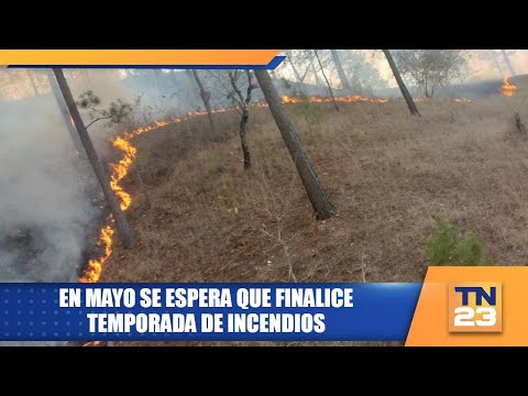 En mayo se espera que finalice temporada de incendios