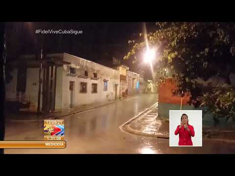 Cuba: Reportan lluvias intensas en Guantánamo