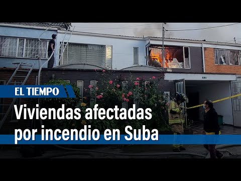 Incendio en avenida Suba dejó tres viviendas afectadas | El Tiempo